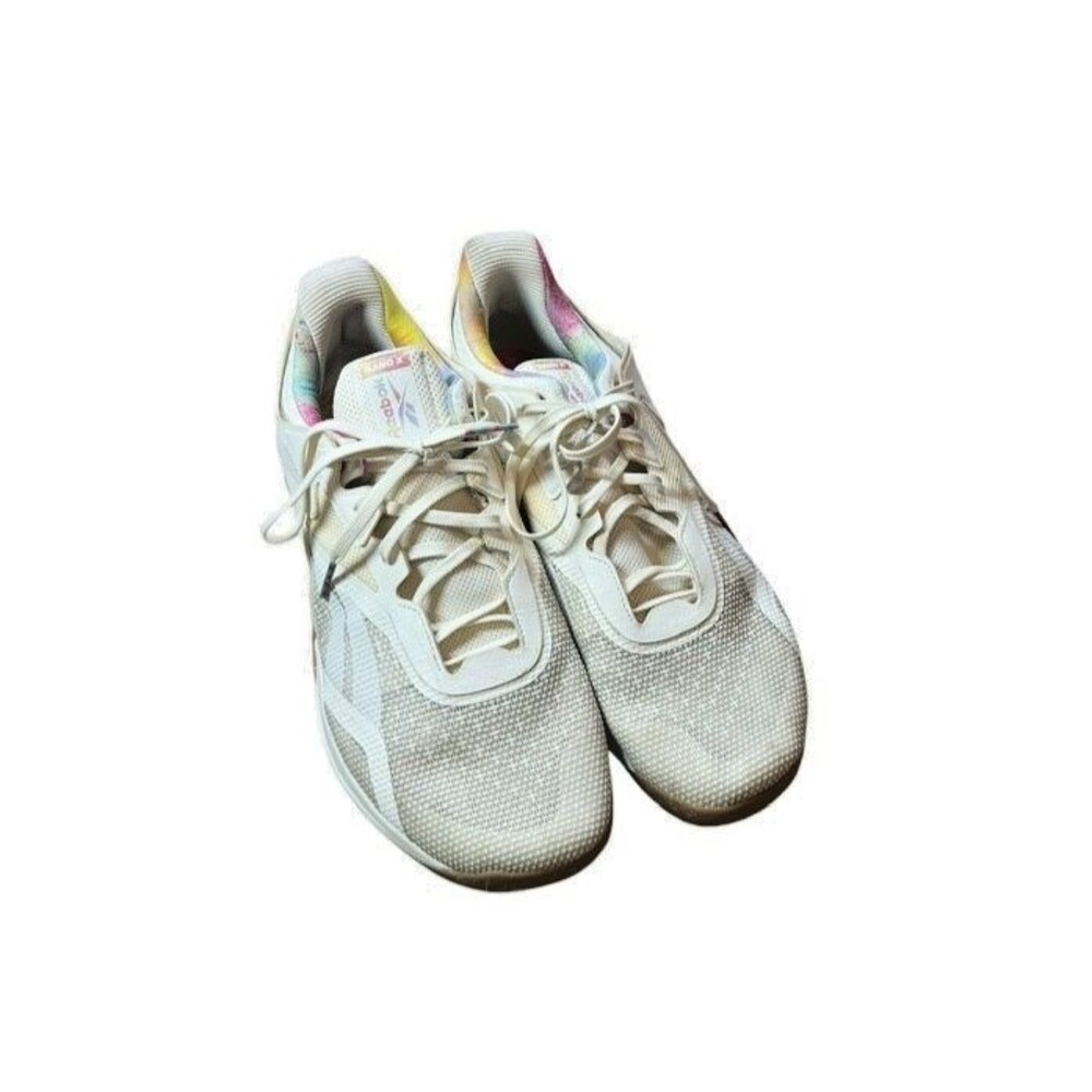 Reebok Nano X Pride Color Men’s Size 12.5 EU 46 Rainbow Sneakers Shoes Gym Train - Picture 2 of 12
